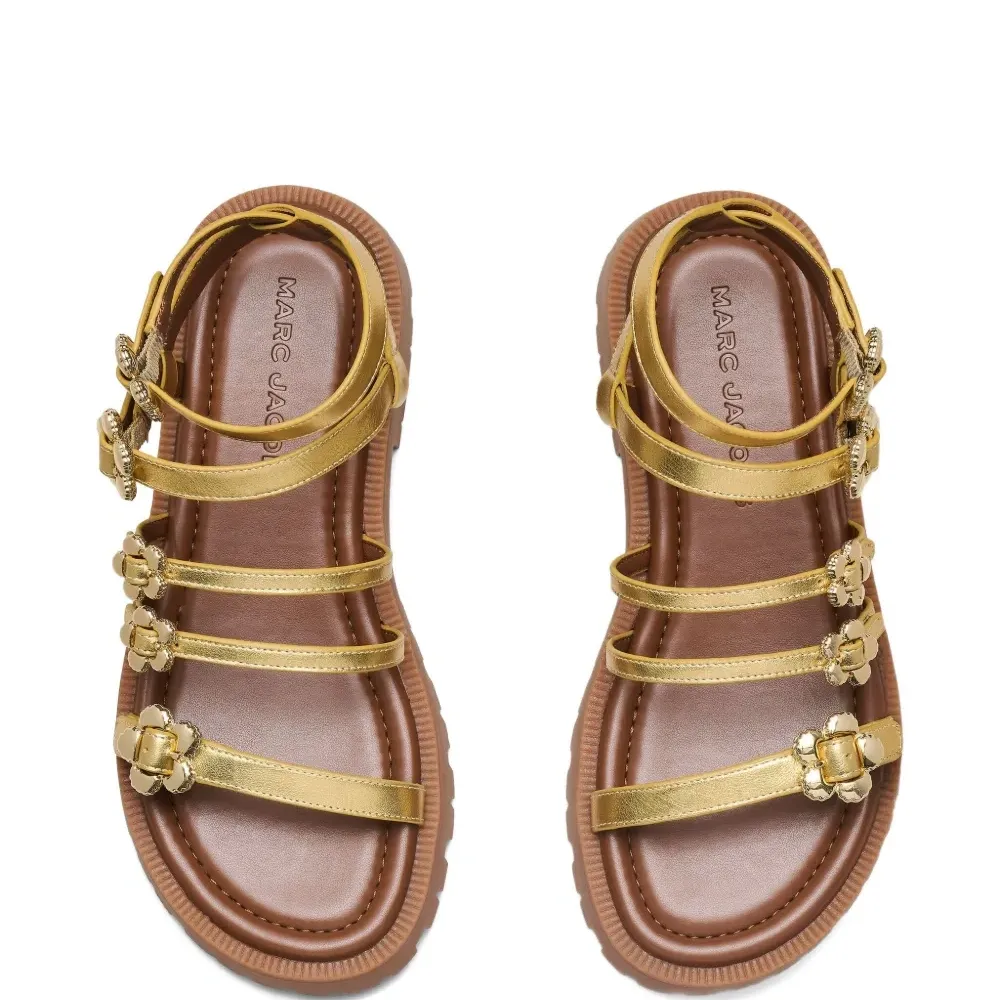 Сандалии The Daisy с эффектом металлик Сандалии The Daisy с эффектом металлик