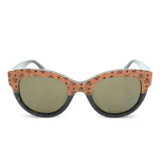Солнцезащитные очки в оправе 'кошачий глаз' с монограммой