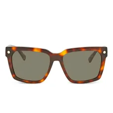 Солнцезащитные очки в оправе черепаховой расцветки