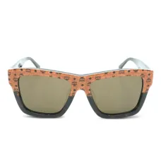 Солнцезащитные очки в квадратной оправе с логотипом