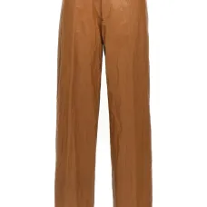 Спортивные брюки из искусственной кожи