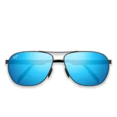 солнцезащитные очки в овальной оправе