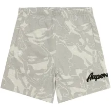 Шорты из смесового хлопка