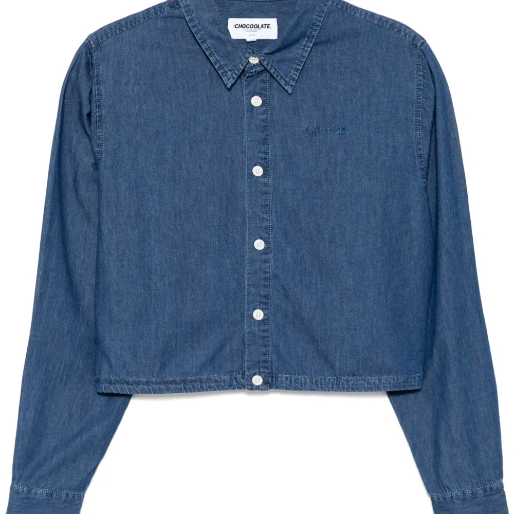 Джинсовая рубашка