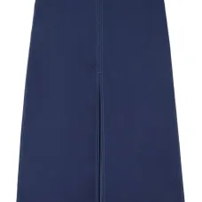 Длинная юбка с разрезом