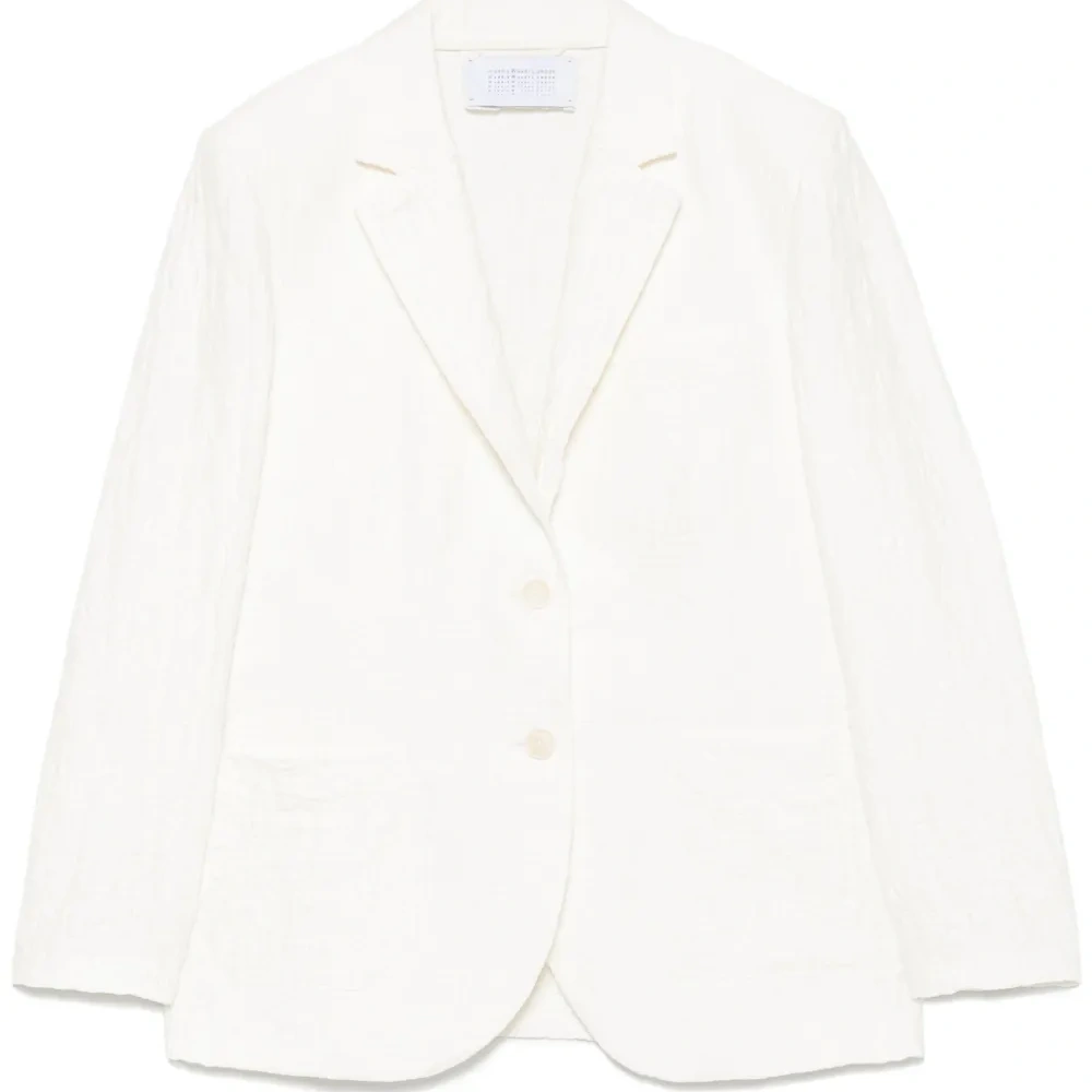 Блейзер с жатым эффектом