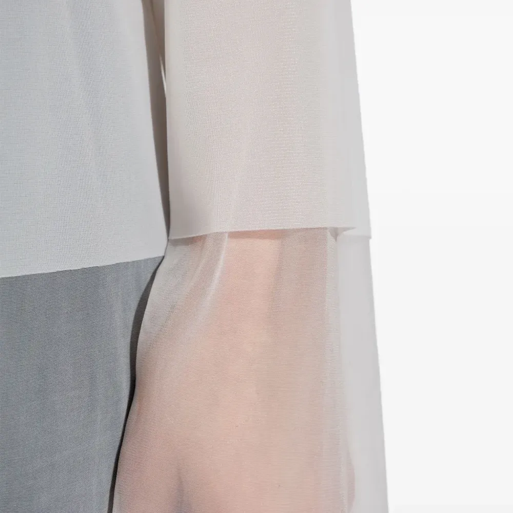 Полупрозрачная блузка