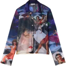 Рубашка с графичным принтом Рубашка с графичным принтом