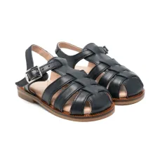 Кожаные сандалии