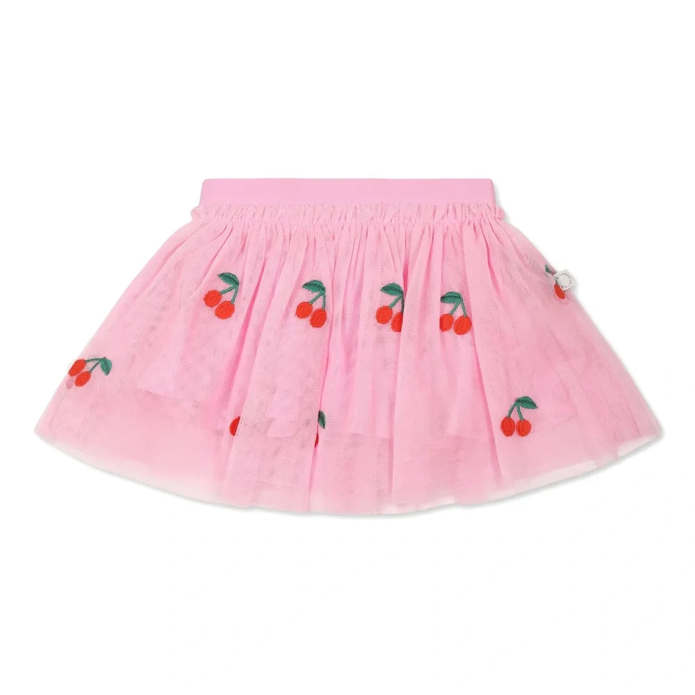 Пышная юбка с вышивкой