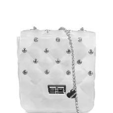 Сумка на плечо с заклепками