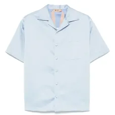 Атласная рубашка