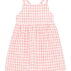 Платье в клетку гингем