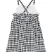Платье в клетку гингем