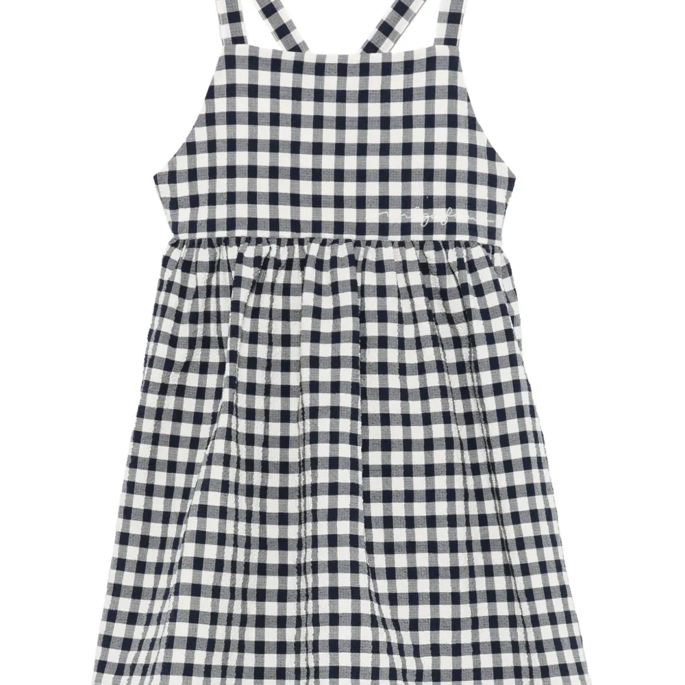 Платье в клетку гингем