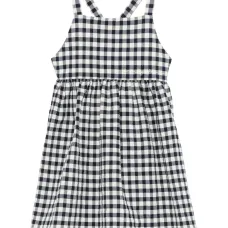 Платье в клетку гингем