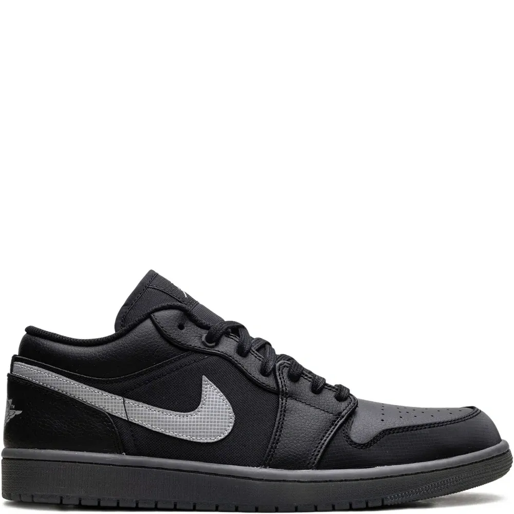 Кроссовки Jordan 1 Low Black/White/Dark Smoke Grey