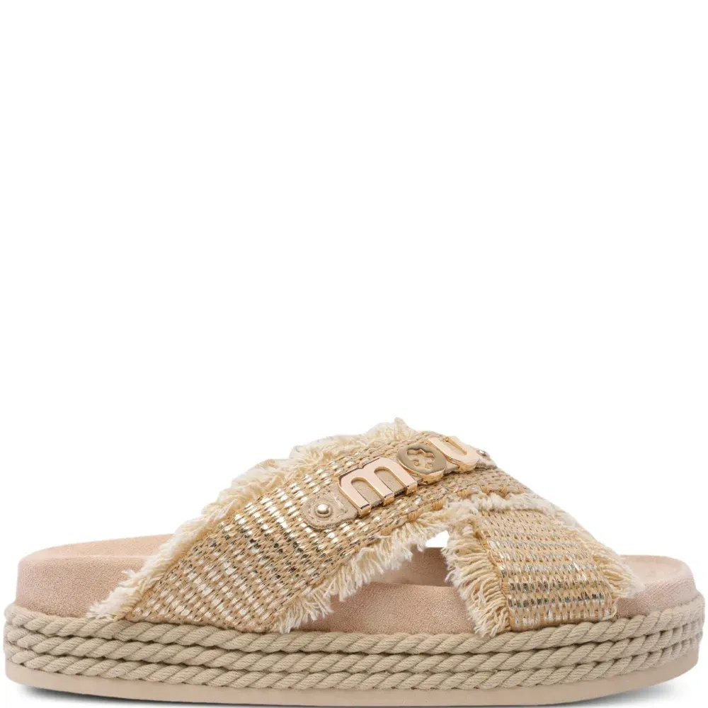 Сандалии с бахромой Сандалии с бахромой