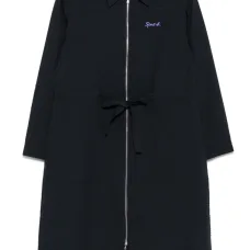 Платье-рубашка из сирсакера