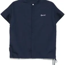 Рубашка с вышитым логотипом