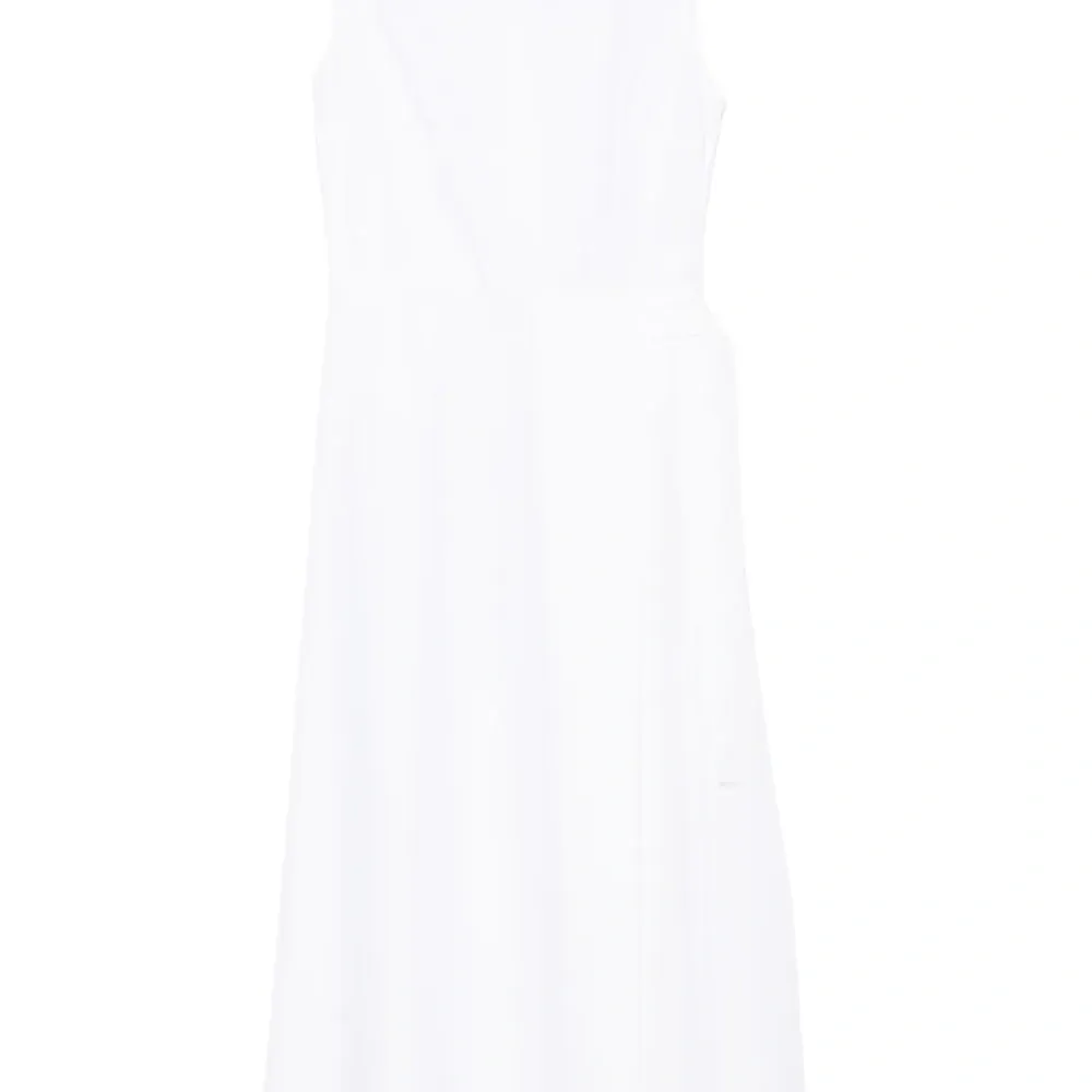 Поплиновое платье макси