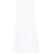 Поплиновое платье макси