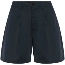 Шорты строгого кроя с завышенной талией