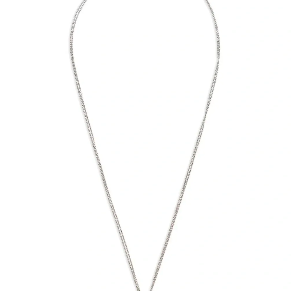 Колье с подвесками и логотипом