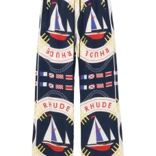 Шелковые брюки Sail Flag