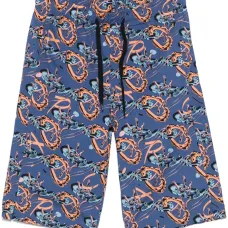 Шорты с абстрактным принтом