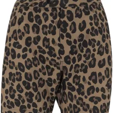 Шорты с леопардовым принтом
