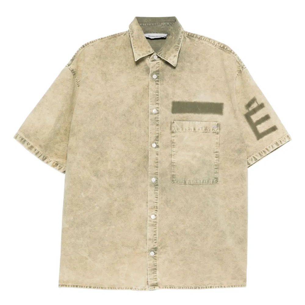 Рубашка свободного кроя