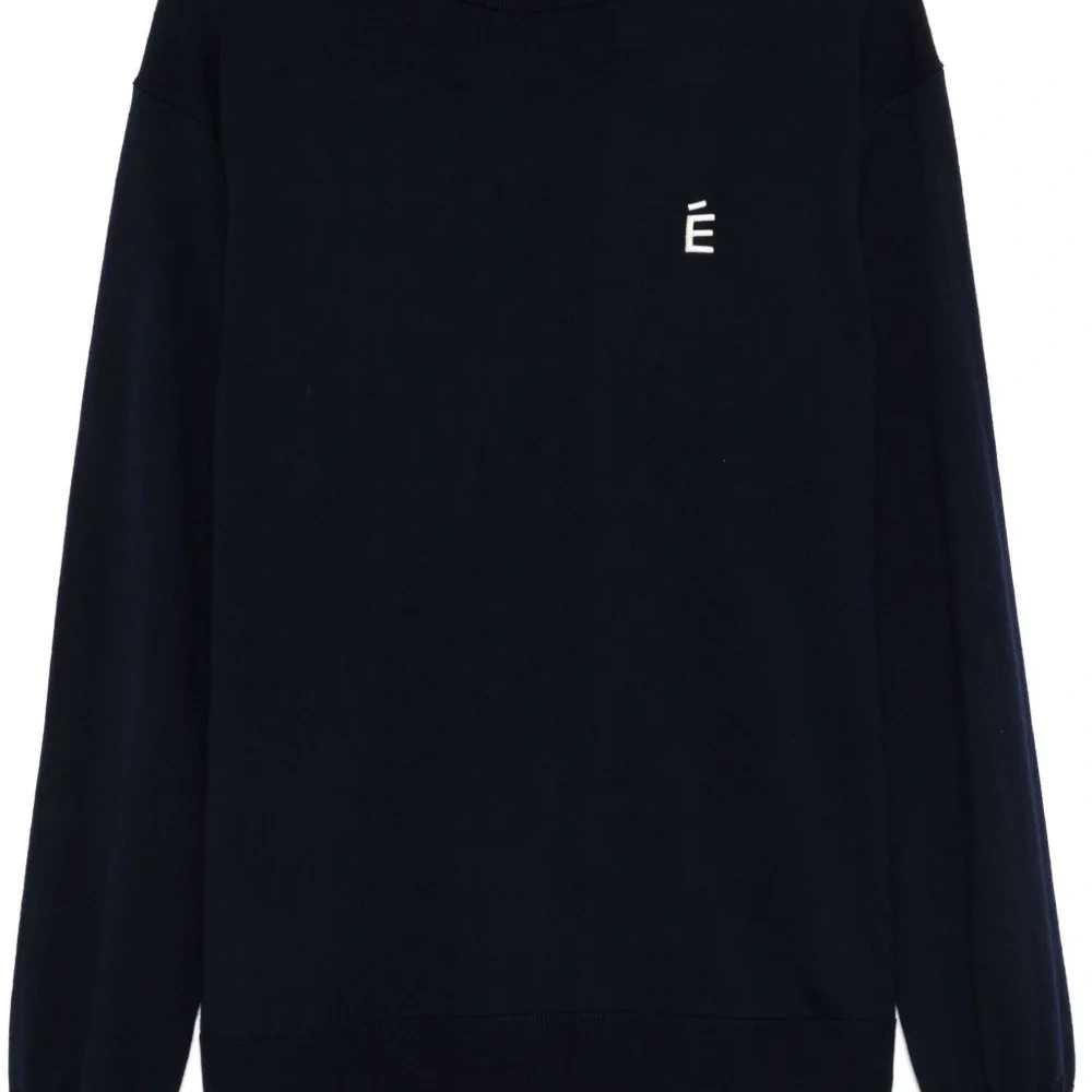 Свитер из шерсти мериноса с круглым вырезом