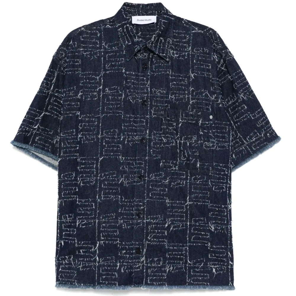 Рубашка с короткими рукавами