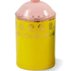 Декорированная керамическая банка для хранения