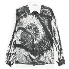 Рубашка с принтом тромплей