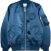 Бомбер с нашивкой-логотипом