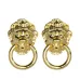 Серьги Lion Head Door Knocker