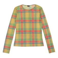 Клетчатый лонгслив Multi (Rainbow)