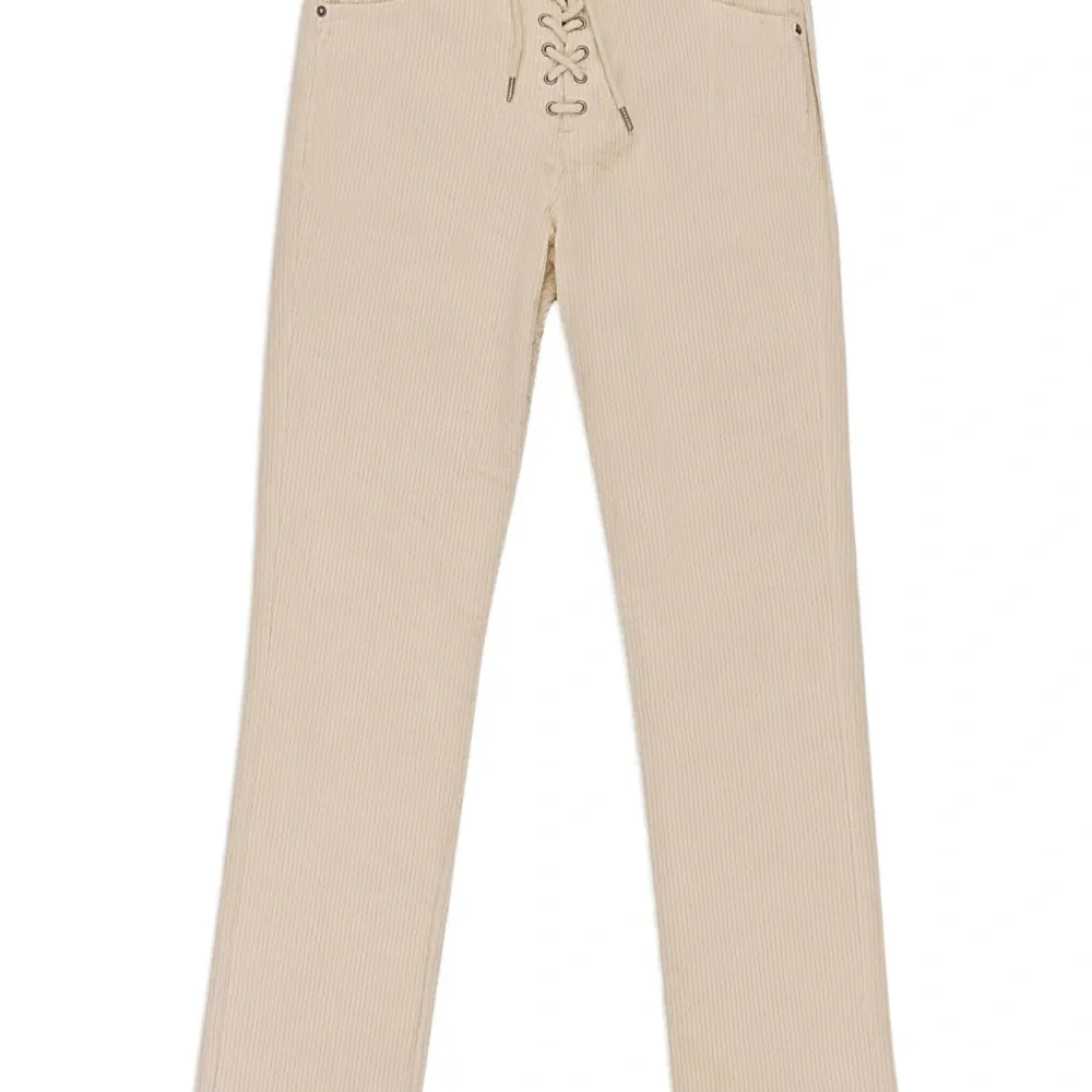 Вельветовые брюки прямого кроя