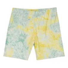 Шорты с принтом тай-дай