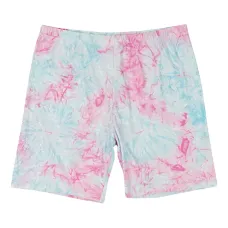 Шорты Multi (Rainbow) с принтом тай-дай