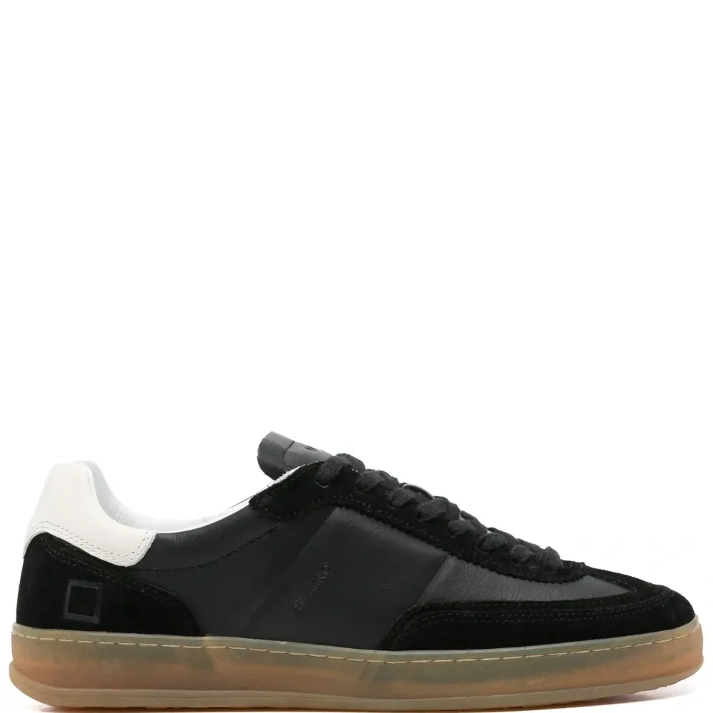 Кожаные кроссовки