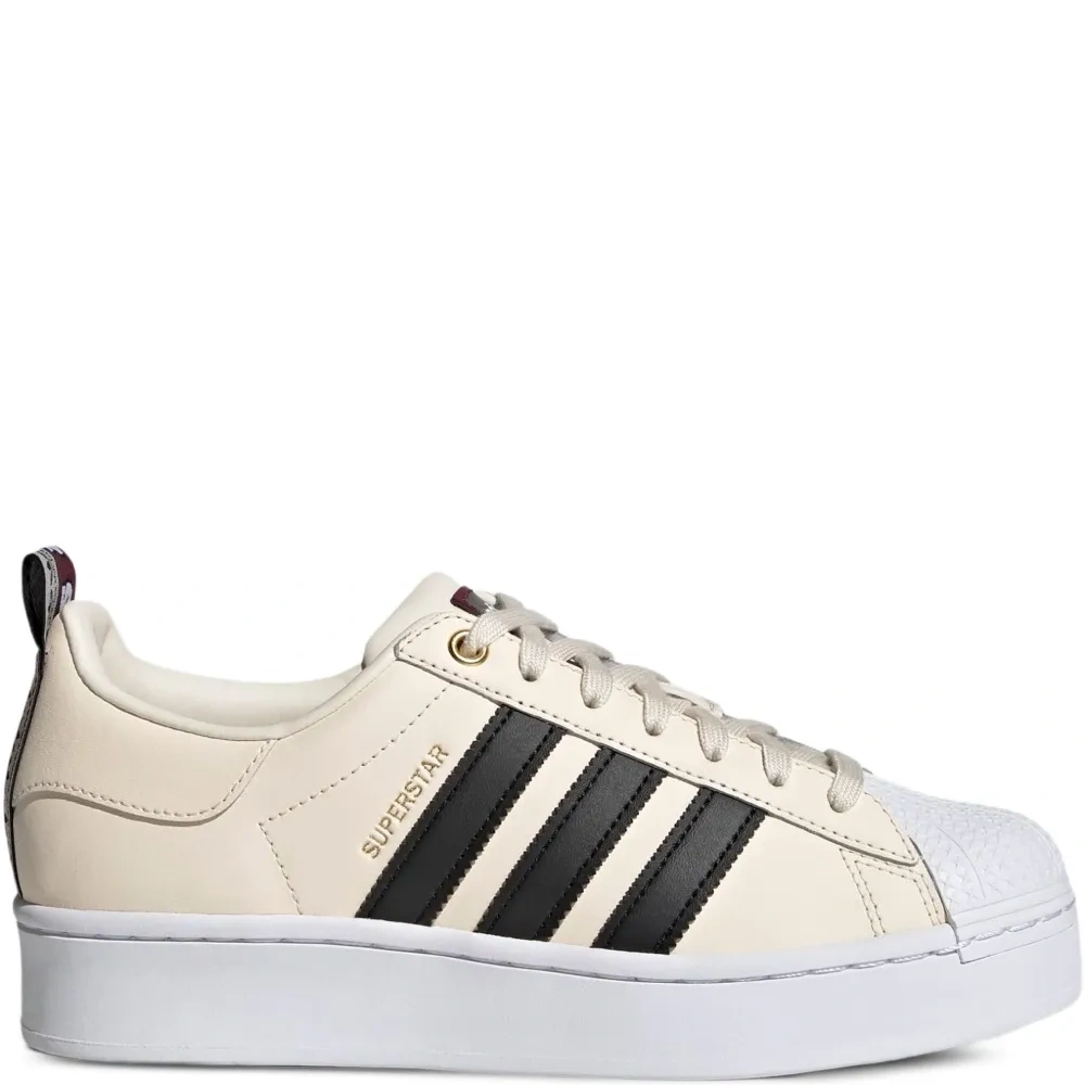 кеды Superstar Bold Wonder White/Core Black/Victory Crimson