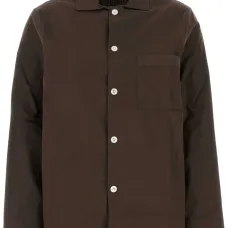 Поплиновый пижамный топ