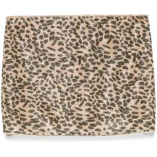 Мини-юбка с леопардовым принтом