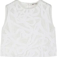 Топ с кружевом