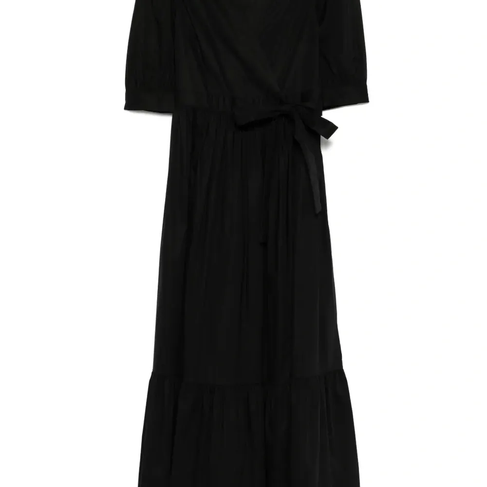 Платье миди с запахом