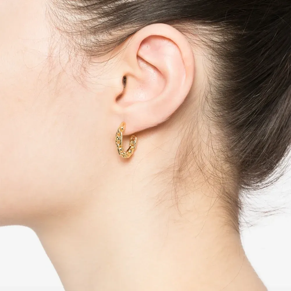 Серьги с цепочками