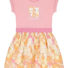 Платье с логотипом